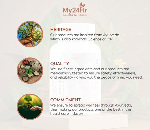 My24Hr Joint Pain Capsules – Herbal Support for Joints & Muscles