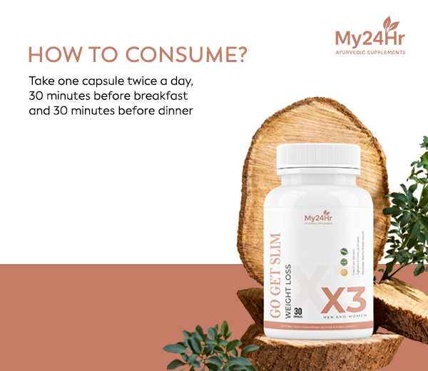 My24Hr Go Get Slim – Ayurvedic Science for Fast, Safe & Natural Fat Burn.