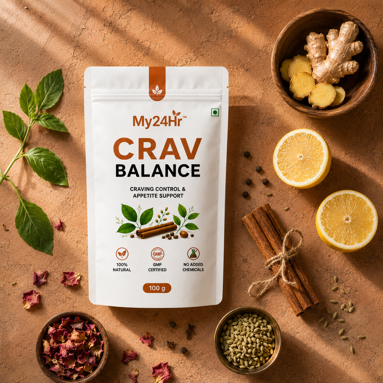 Ayurvedic Wellness Supplement for Craving Control & Mindful Eating Support