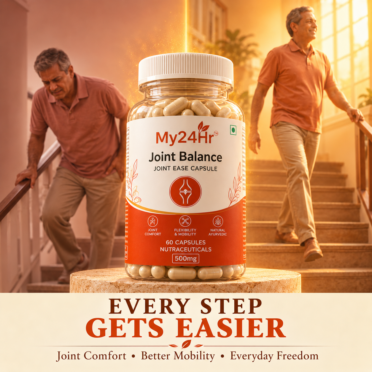 Joint Balance — Ayurvedic Support for Joint Comfort, Flexibility & Muscle Strength